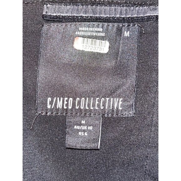 C/MEO COLLECTIVE Take Seriously Dress in Black Womens Long Maxi - Picture 9 of 14